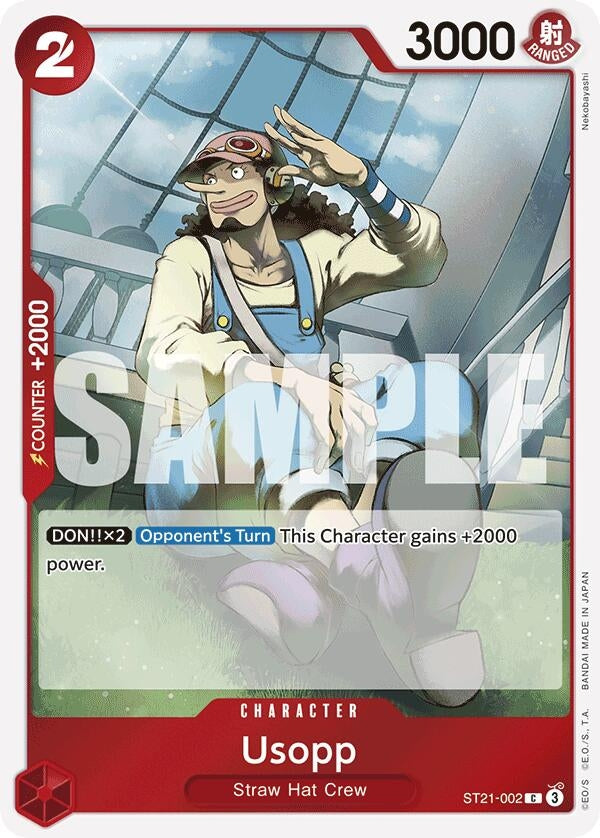 Image for Usopp (ST21-002) (ST-21) - One Piece Card Game