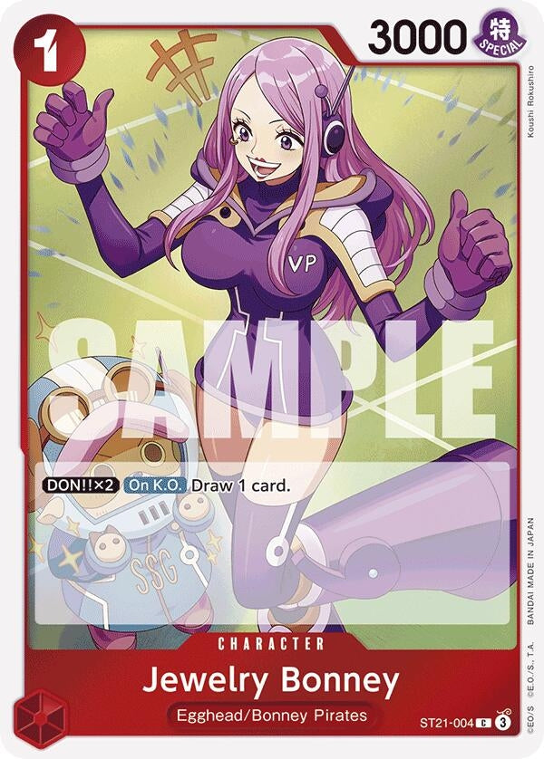 Image for Jewelry Bonney (ST21-004) (ST-21) - One Piece Card Game