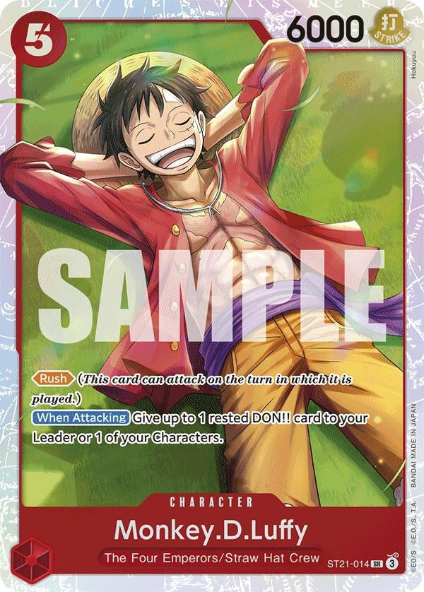 Monkey.D.Luffy (014) (ST21-014) (ST-21)