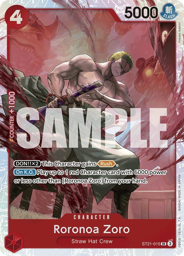 Roronoa Zoro (ST21-015) (ST-21)