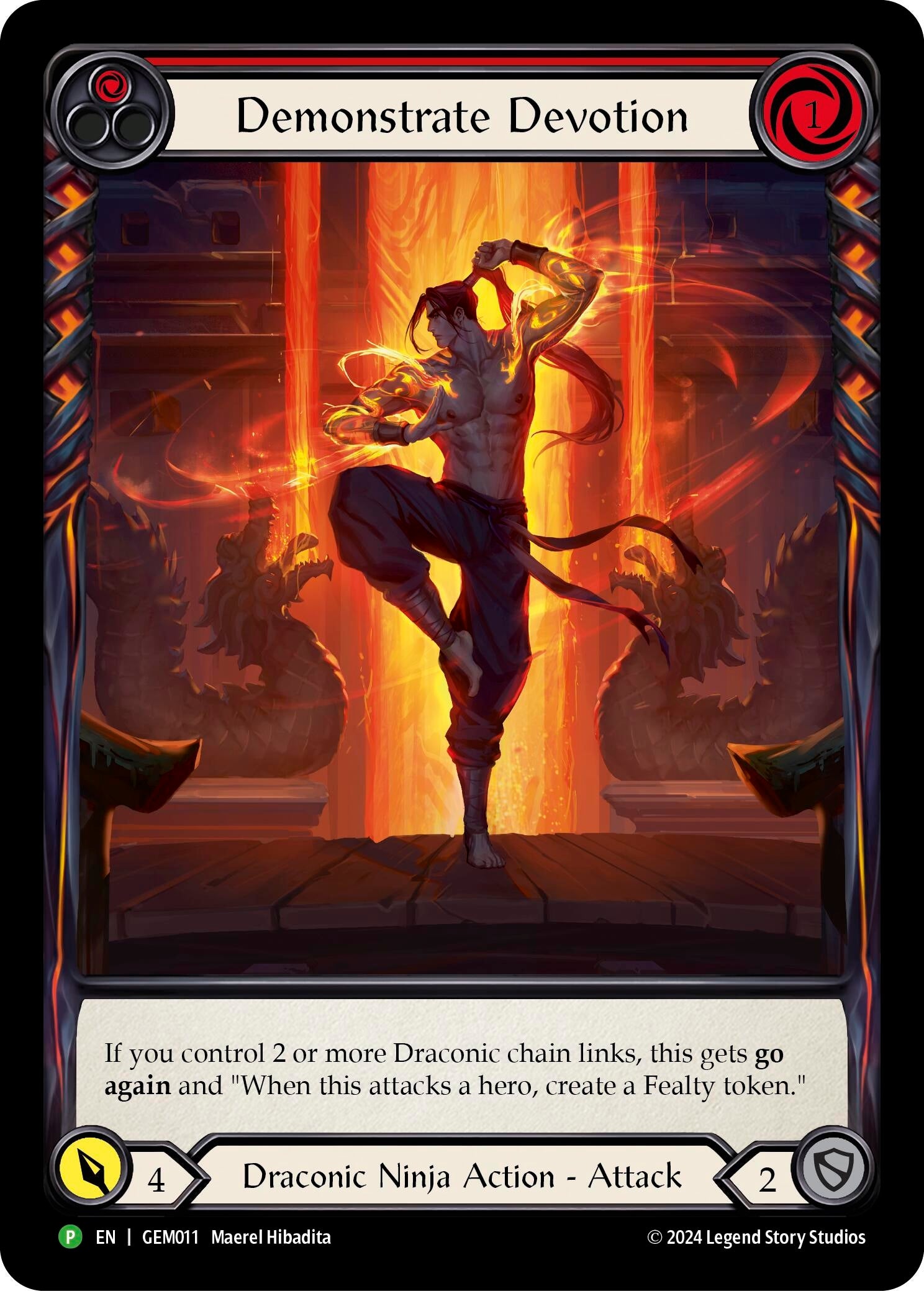 Demonstrate Devotion (Red) (GEM011) (GEM)