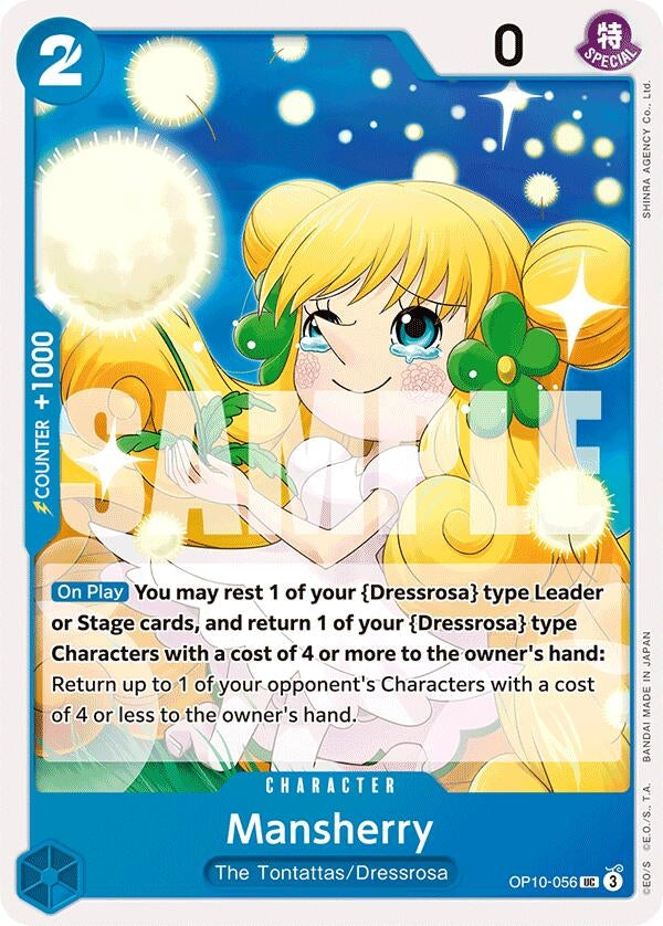 Image for Mansherry (OP10-056) (OP10) - One Piece Card Game