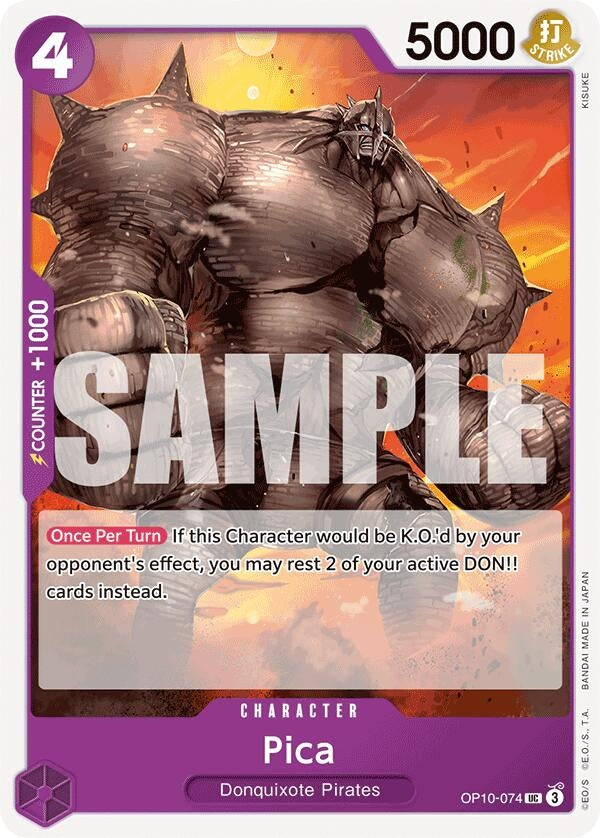 Image for Pica (OP10-074) (OP10) - One Piece Card Game