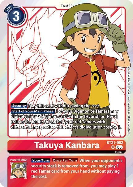 Takuya Kanbara (BT21-082 SR) (BT-21)