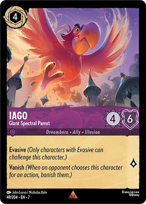 Iago - Giant Spectral Parrot (49/204) (7)
