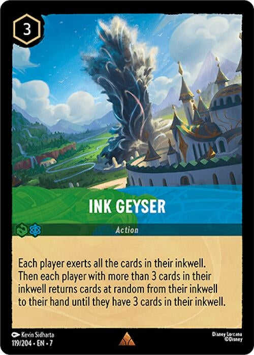 Ink Geyser (119/204) (7)