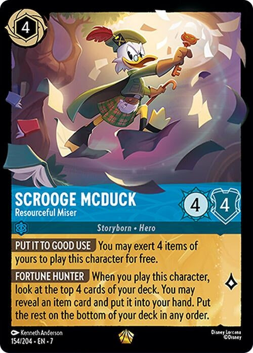 Scrooge McDuck - Resourceful Miser (154/204) (7)