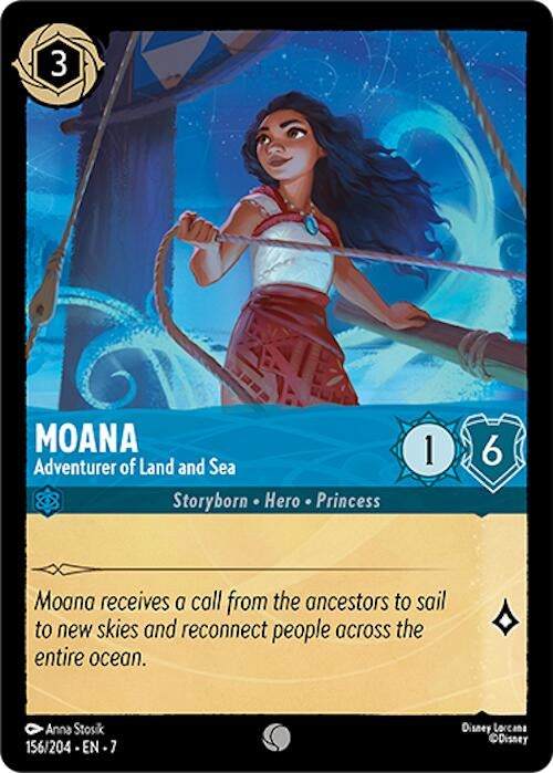 Moana - Adventurer of Land and Sea (156/204) (7)