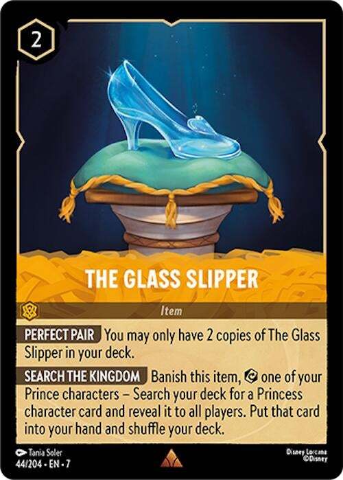 Image for The Glass Slipper (44/204) (7) - Disney Lorcana