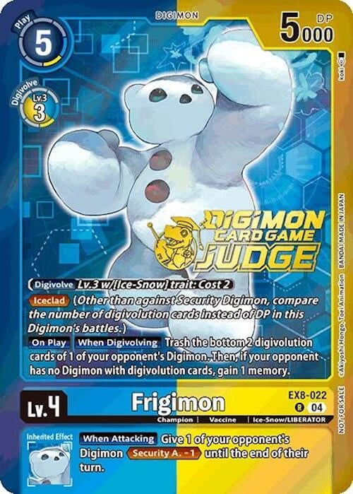 Frigimon (Judge Pack 2025 Wave 1) (EX8-022 R) (EX-08)