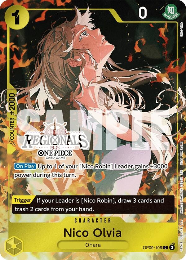 Nico Olvia (Offline Regional Participation Pack 2025 Vol.1) (OP09-106) (OP-PR)