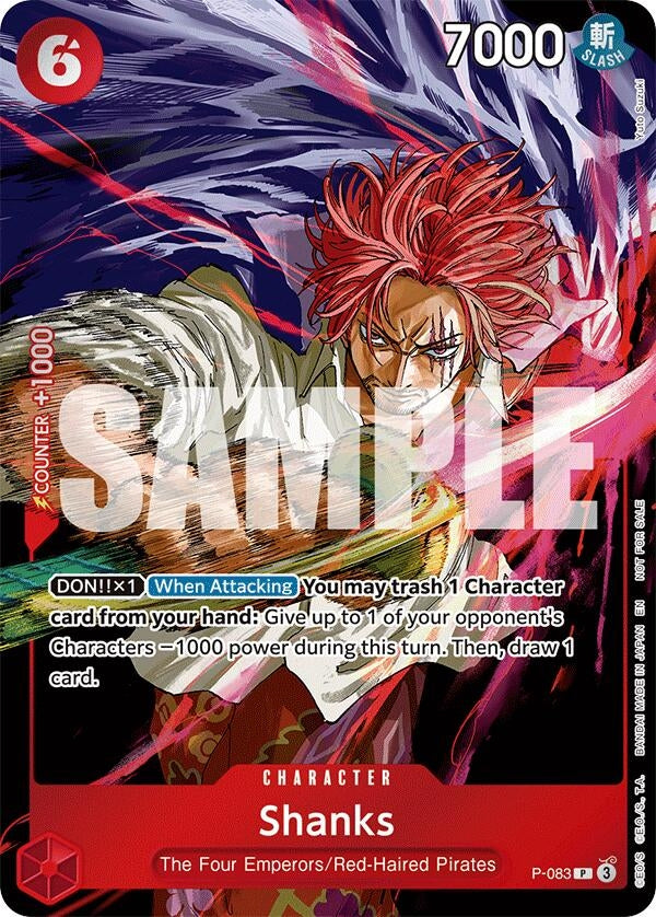 Shanks (Event Pack Vol. 6) (P-083) (OP-PR)