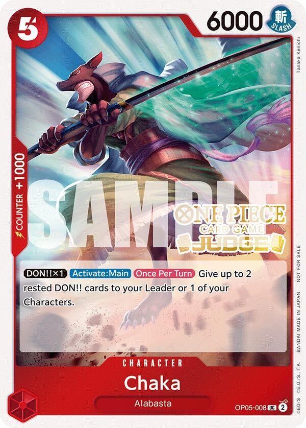 Chaka (Judge Pack Vol. 5) (OP05-008) (OP-PR)
