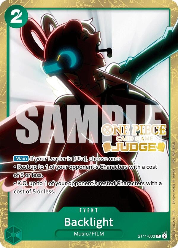 Backlight (Judge Pack Vol. 5) (ST11-003) (OP-PR)