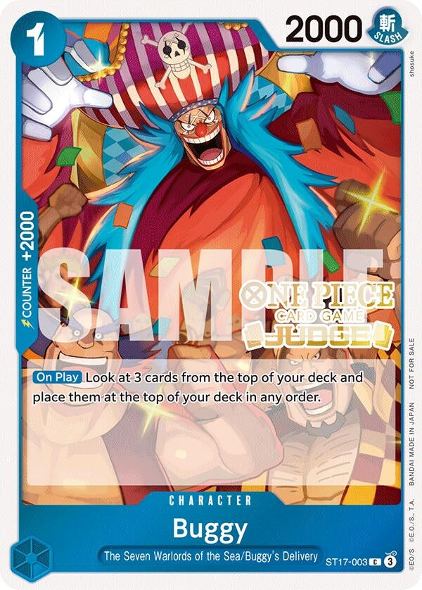 Buggy (Judge Pack Vol. 5) (ST17-003) (OP-PR)