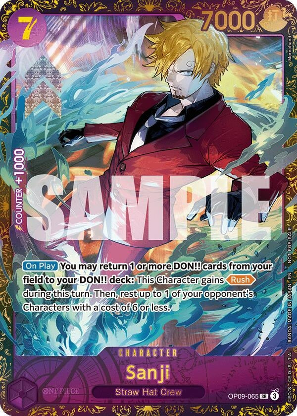 Sanji (Championship 25-26 Regionals Season 1) (OP09-065) (OP-PR)