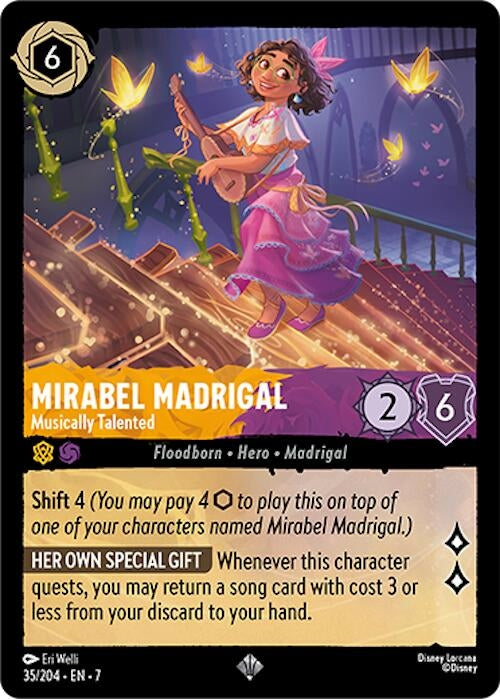 Image for Mirabel Madrigal - Musically Talented (35/204) (7) - Disney Lorcana