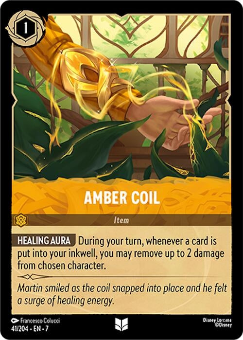 Amber Coil (41/204) (7)