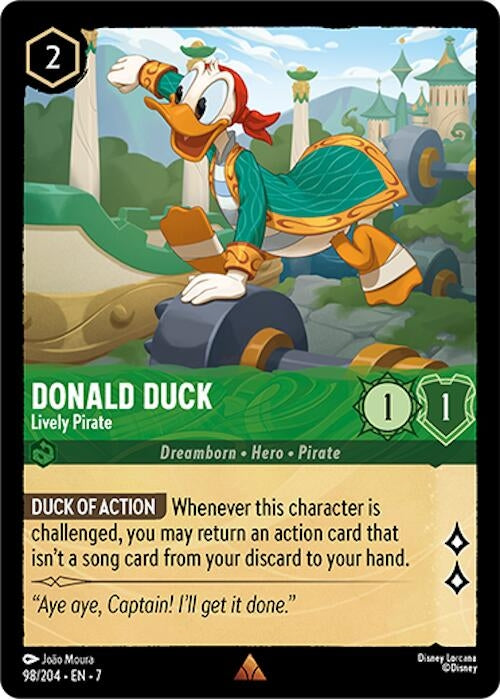 Donald Duck - Lively Pirate (98/204) (7)
