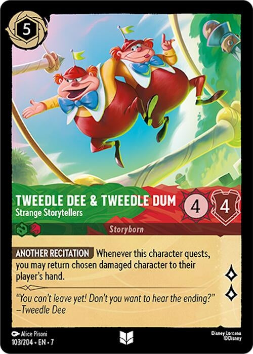 Tweedledee & Tweedledum - Strange Storytellers (103/204) (7)