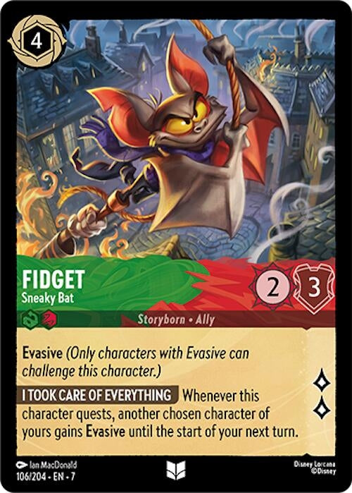Fidget - Sneaky Bat (106/204) (7)