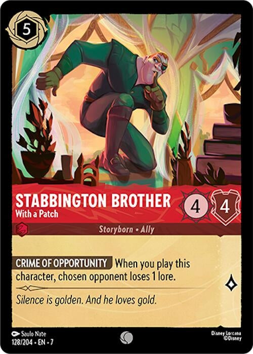 Stabbington Brother - With a Patch (128/204) (7)