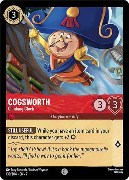 Cogsworth - Climbing Clock (130/204) (7)