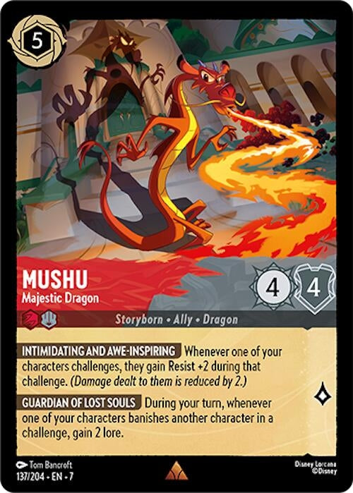 Mushu - Majestic Dragon (137/204) (7)