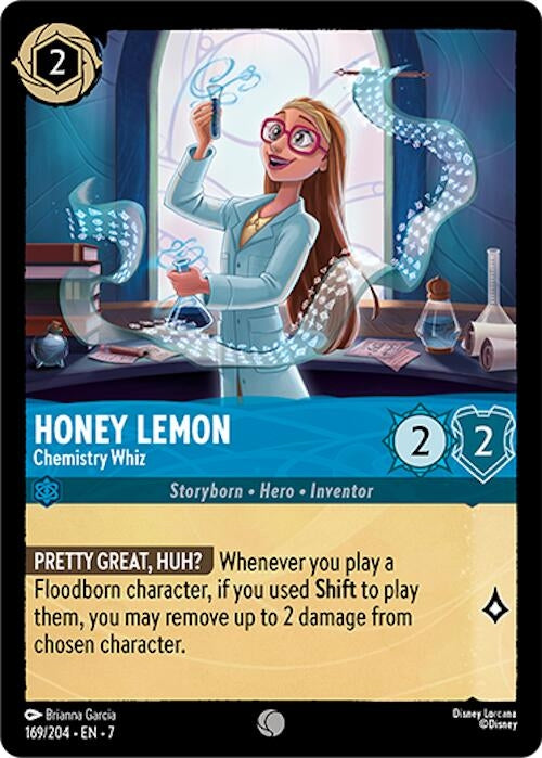Image for Honey Lemon - Chemistry Whiz (169/204) (7) - Disney Lorcana