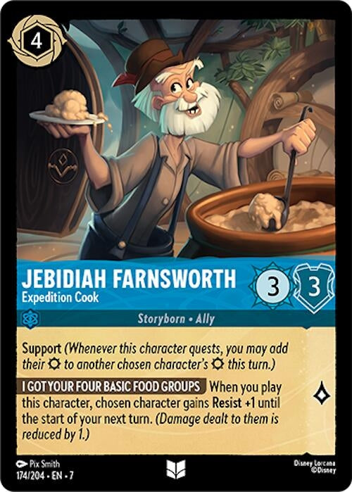 Jebidiah Farnsworth - Expedition Cook (174/204) (7)