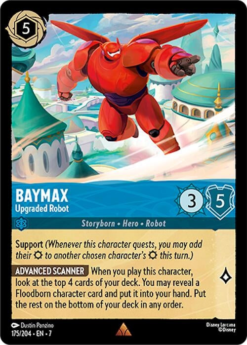 Image for Baymax - Upgraded Robot (175/204) (7) - Disney Lorcana