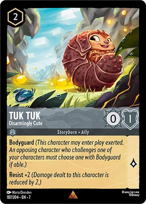 Image for Tuk Tuk - Disarmingly Cute (187/204) (7) - Disney Lorcana
