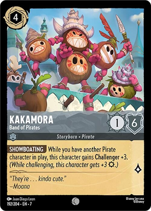 Image for Kakamora - Band of Pirates (192/204) (7) - Disney Lorcana