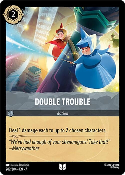 Image for Double Trouble (202/204) (7) - Disney Lorcana