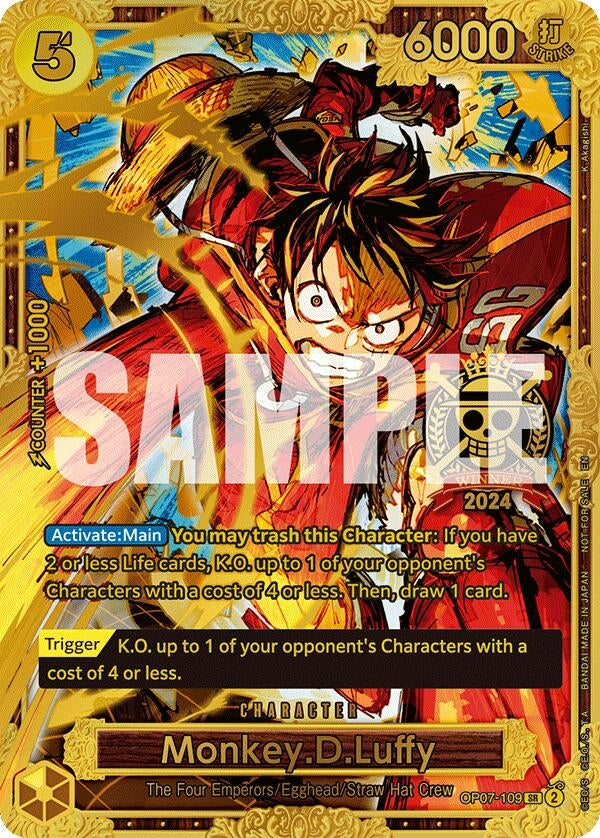 Monkey.D.Luffy (Championship 2024 World Final 1st Place) (OP07-109) (OP-PR)
