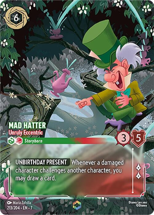 Mad Hatter - Unruly Eccentric (Enchanted) (213/204) (7)