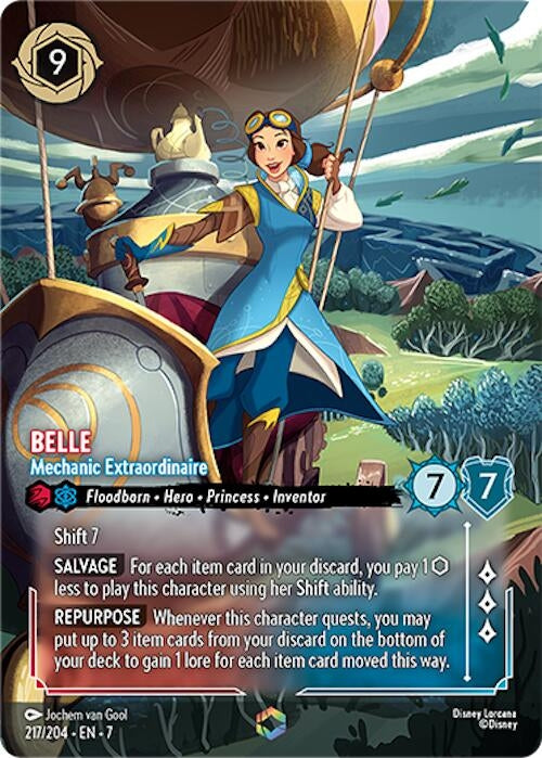 Belle - Mechanic Extraordinaire (Enchanted) (217/204) (7)