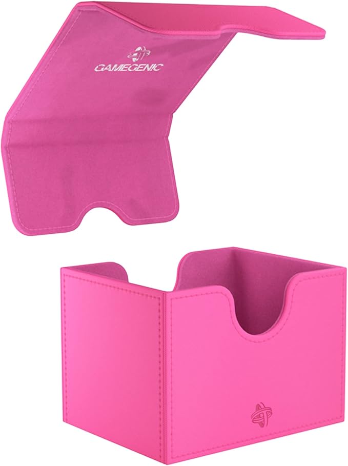 GameGenic Deck Box – Sidekick XL Pink 100CT – Durable and Sturdy TCG, OCG, CCG Card Storage