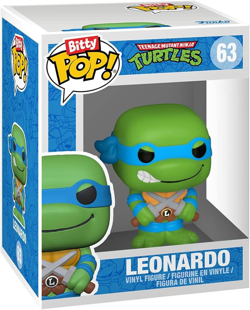Funko Bitty POP! TMNT Leonardo 1-Inch Micro Figure #63 [Loose]