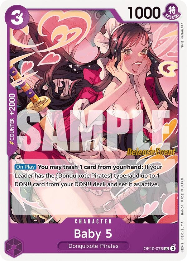 Image for Baby 5 (OP10-076) (OP10 RE) - One Piece Card Game