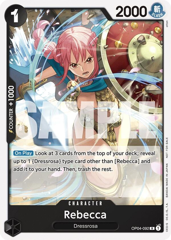 Rebecca (Tournament Pack 2025 Vol. 2) (OP04-092) (OP-PR)