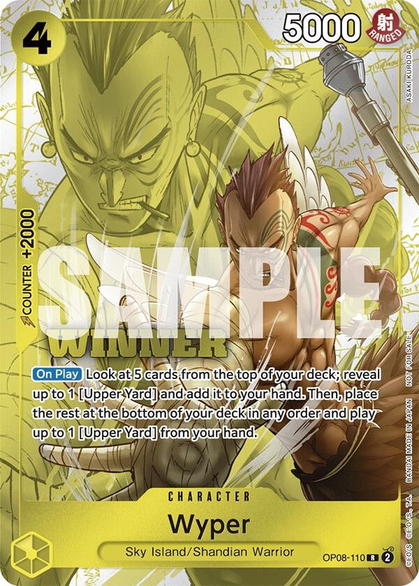 Wyper (Winner Pack 2025 Vol. 2) (OP08-110) (OP-PR)
