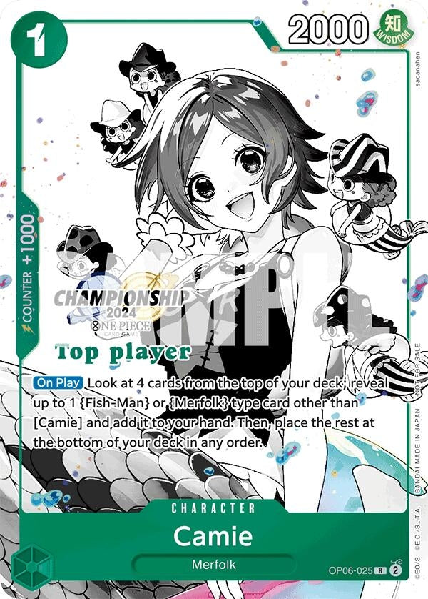 Camie (Championship 2024 Top Player Pack Vol. 2) (OP06-025) (OP-PR)