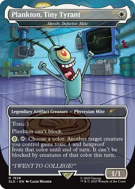 Plankton, Tiny Tyrant - Skrelv, Defector Mite (1926) (SLD)