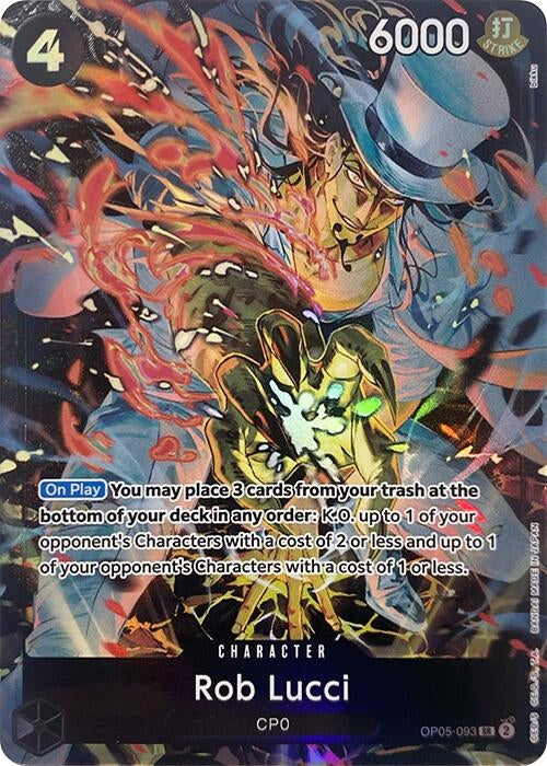 Rob Lucci (Illustration Box EX) (OP05-093) (OP-PR)