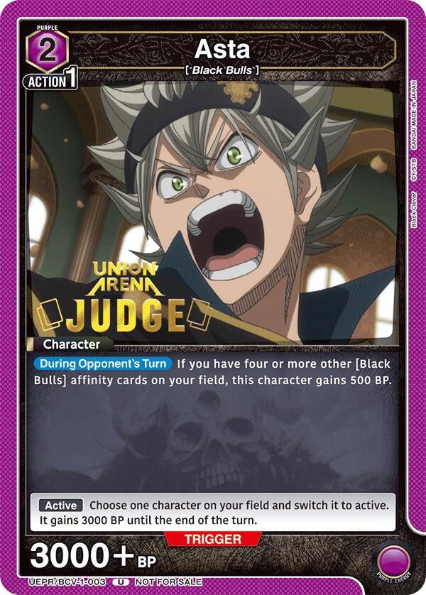 Asta (003) (Judge Pack) (UEPR/BCV-1-003) (UEPR)