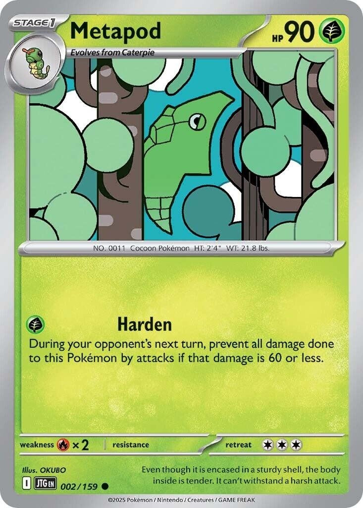 Metapod (002/159) (JTG)
