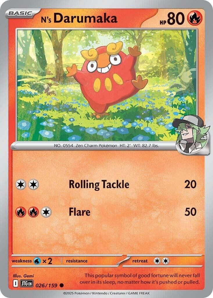 N's Darumaka (026/159) (JTG)