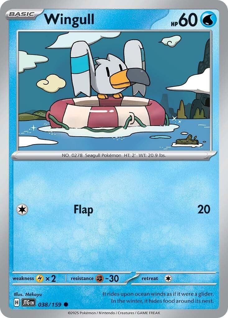 Wingull (038/159) (JTG)