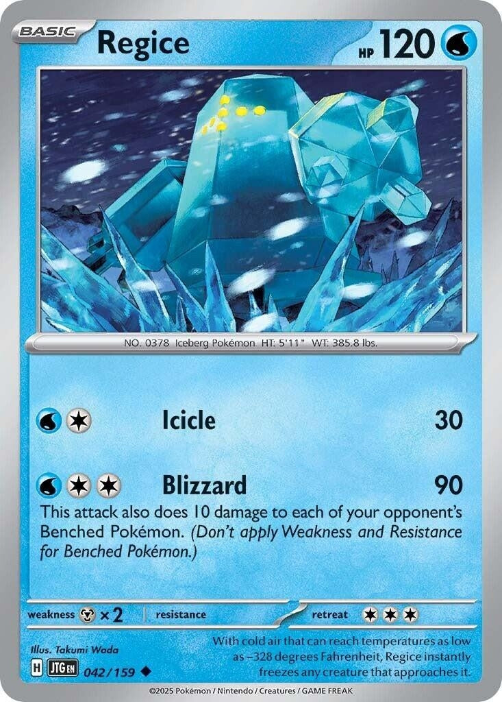 Regice (042/159) (JTG)